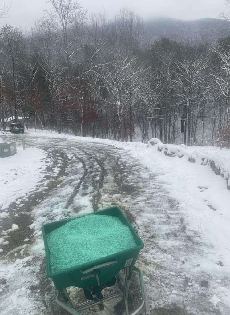 snow plowing