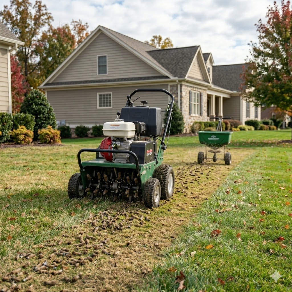 Services aeration & overseeding