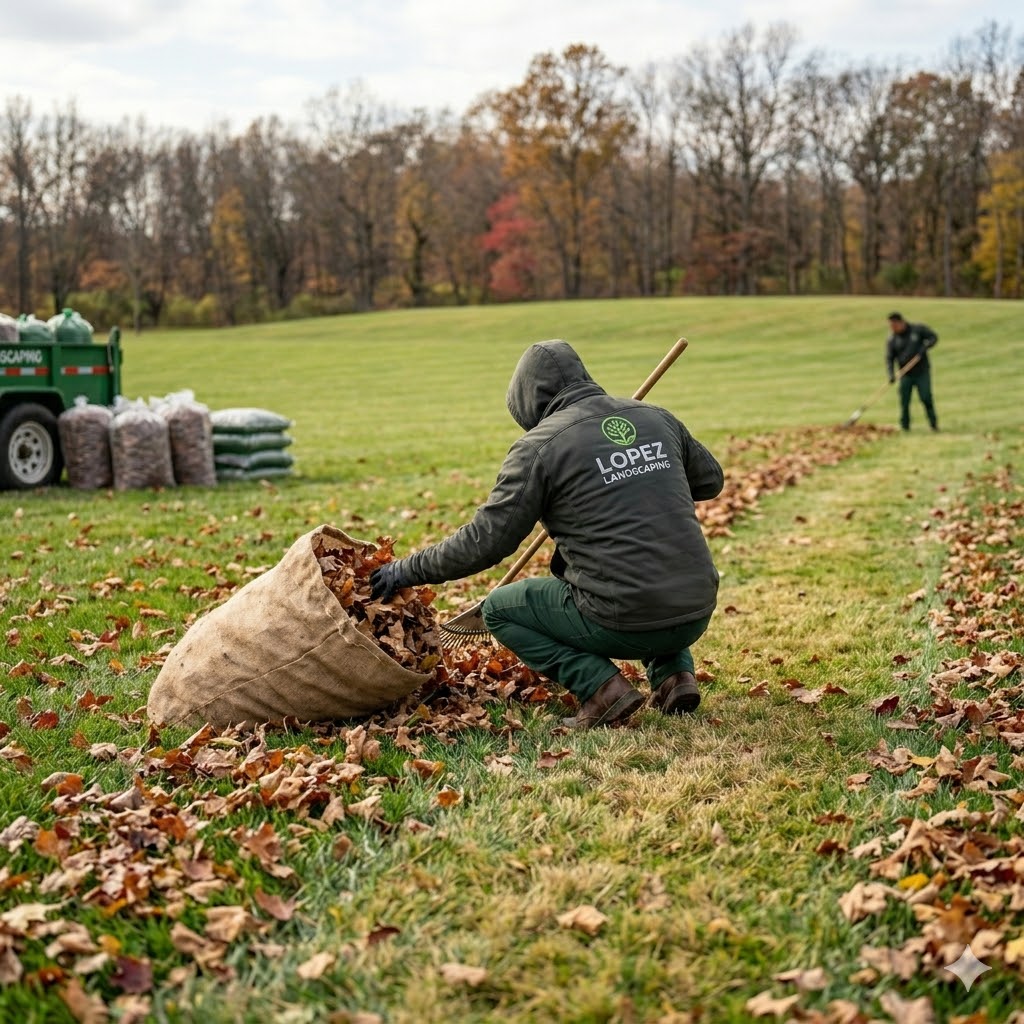 Services leaf removal & fall cleanup